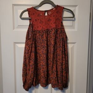 Xhiliration Off-the-shoulder Blouse in L